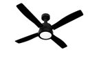 Ver imagem 1 de Ventilador de Teto Vintage LED Preto/Pto 110V com Controle Remoto.