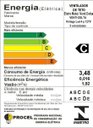 Ver imagem 6 de Ventilador de Teto Vintage LED Preto/Pto 110V com Controle Remoto.