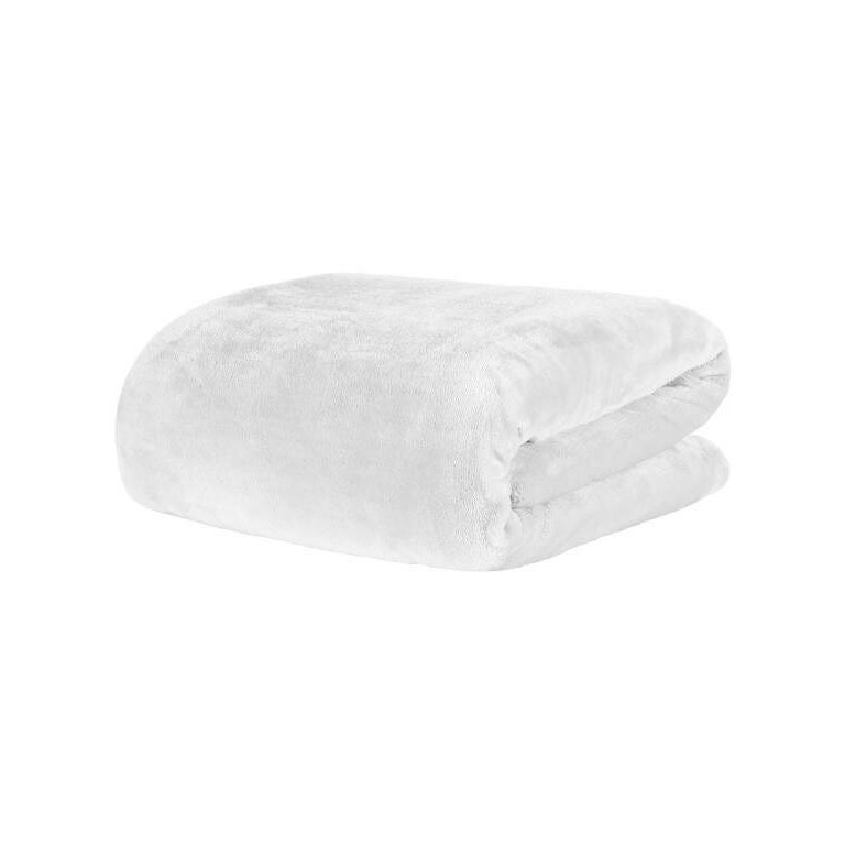 Cobertor/Manta Blanket Branco Casal Kacyumara