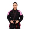 Kimono Feminino Jiu Jitsu+Top Revolução InTheGuard Trançado Preto/Rosa A5 - 4