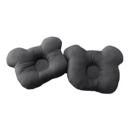 Travesseiro Plagiocefalia Para Bebe Com Cabeça Chata - Cinza - 2