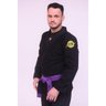 Kimono Jiu Jitsu Revolução In The Guard Trançado Preto A3 - 3