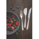 Ver imagem 2 de Faqueiro Havaí Aço Inox com Facas para Churrasco Acabamento em Brilho Detalhes no Cabo 72 Pçs