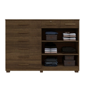 Ver imagem 3 de Cômoda 8 Gavetas 2 Portas New Triunfo Benetil Móveis - Imbuia