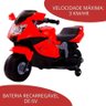 Mini Moto Eletrica 6v Vermelho - Importway - 5