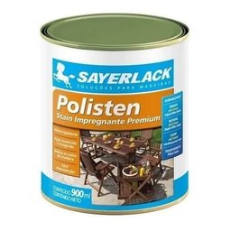 Stain Polisten Acetinado Castanheira 900ml Sayerlack:castanheira/acetinado - 1