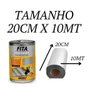 Manta Asfáltica Auto Adesivo Aluminio Vedacit 20cm X 10m - 2
