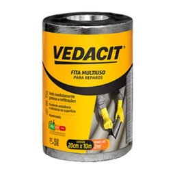 Manta Asfáltica Auto Adesivo Aluminio Vedacit 20cm X 10m - 1