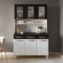 Ver imagem 1 de Armário de Cozinha Compacta 120cm Portas de Vidro Mirage New Telasul