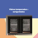 Ver imagem 6 de Armário de Cozinha Compacta 120cm Portas de Vidro Mirage New Telasul