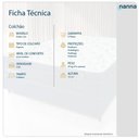 Ver imagem 4 de Colchão Solteiro Andes Liso Preto Espuma D20 78x188x12cm