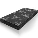Ver imagem 1 de Colchão Solteiro Andes Liso Preto Espuma D20 78x188x12cm
