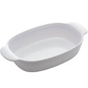 Ver imagem 4 de Kit 2 Travessas de Melamina Brancas 23cm Milão Lyor com Alças Laterais para Servir