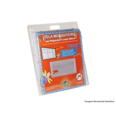 Tela para Janela com Velcro Cz 1,25x1,05 401/Prot.A