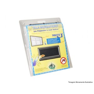 Tela para Janela com Velcro Pr 1,25x1,05 400/Prot.A