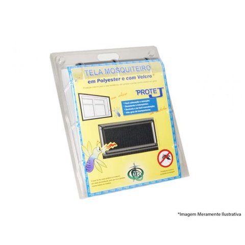 Tela para Janela com Velcro Pr 1,25x1,05 400/Prot.A