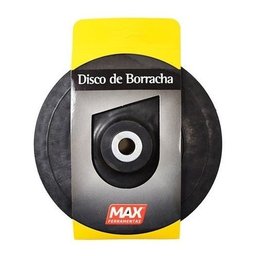 Disco de Borracha com Dentes 7 Lixadeira 14810 para Politriz - 1