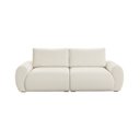 Ver imagem 2 de Sofá Living 3 Lugares Chenille Bege Tec.2300 Murale 220cm Yescasa