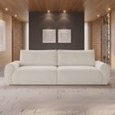 Ver imagem 1 de Sofá Living 3 Lugares Chenille Bege Tec.2300 Murale 220cm Yescasa