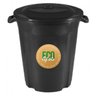 CESTO LIXEIRA BASCULANTE CONTAINER DE LIXO PLASTICO ECOLOGICA COLETA SELETIVA 35 LITROS RENDONDA COM - 1
