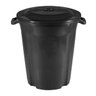 CESTO LIXEIRA BASCULANTE CONTAINER DE LIXO PLASTICO ECOLOGICA COLETA SELETIVA 35 LITROS RENDONDA COM - 2