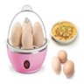 COZEDOR DE OVOS PANELA ELETRICA A VAPOR INOX MAQUINA COZINHA PREPARA 7 OVOS COZIDO COM COPO DOSADOR  - 4