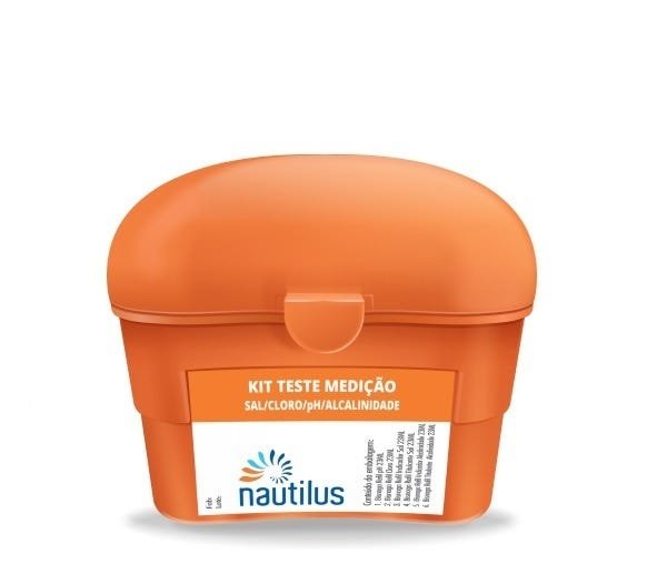 Kit Teste Analise Sal - Gerador de Cloro Nautilus - 1