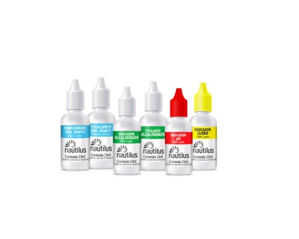 Kit Teste Analise Sal - Gerador de Cloro Nautilus - 2