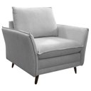 Ver imagem 1 de Poltrona Decorativa Pes Palito 2519 Linho 12053 Graz
