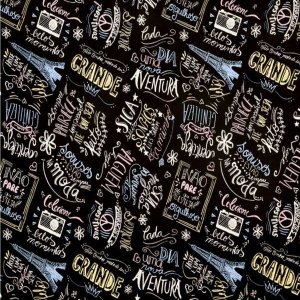 Waterblock Estampado Impermeável 1,40m Largura 21119 Cod 63