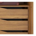 Ver imagem 6 de Guarda-Roupa Casal 6 Portas com Pés Atrice Amendola Grafito Demartez