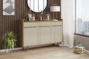 Ver imagem 3 de Aparador Buffet Quartzo Cinamomo/off-white - Bechara