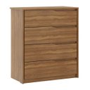 Ver imagem 2 de Cômoda 04 Gavetas Corrediças Telescopicas Atria Amendola Demartez