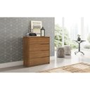 Ver imagem 7 de Cômoda 04 Gavetas Corrediças Telescopicas Atria Amendola Demartez