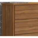 Ver imagem 5 de Cômoda 04 Gavetas Corrediças Telescopicas Atria Amendola Demartez