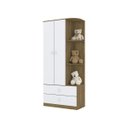 Ver imagem 3 de Guarda-Roupa 2 Portas 2 Gavetas Labirinto Henn