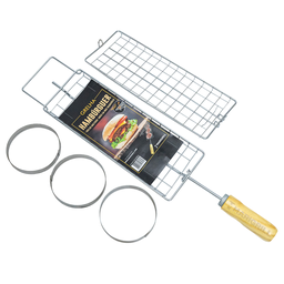 2 Grelha Multiuso Hambúrguer Artesanal Peixe Frango Marivent - 2