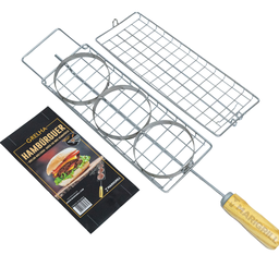 2 Grelha Multiuso Hambúrguer Artesanal Peixe Frango Marivent - 4