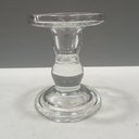 Ver imagem 2 de Castiçal Decorativo de Vidro Transparente 11x8x8cm Porta Vela Mesa Jantar Sala