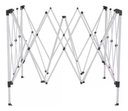 Ver imagem 3 de Belfix Tenda Gazebo Sanfonado Articulada 3x3m Mala Transporte Cor Azul Cor:azul