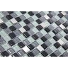 Pastilha de Vidro 30x30 com Pedras Naturais e Metais Cristal Fit - 1