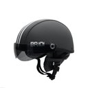 Ver imagem 1 de Capacete Coquinho Scooter Elétrica Bike Grafite Viseira