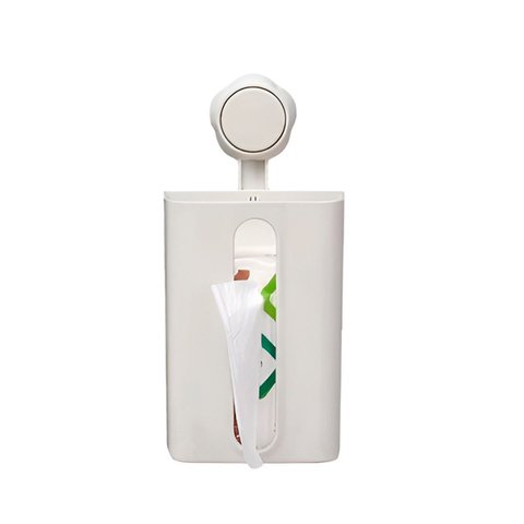 Porta Papel Lenço com Ventosa Parede Cozinha Banheiro