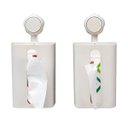 Ver imagem 3 de Porta Papel Lenço com Ventosa Parede Cozinha Banheiro