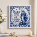Ver imagem 1 de Quadro Maria Passa Frente Serpente 33x33cm Mold Preta