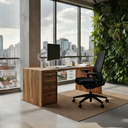 Ver imagem 2 de Office Braga Preta C/enc Preta - Homenow