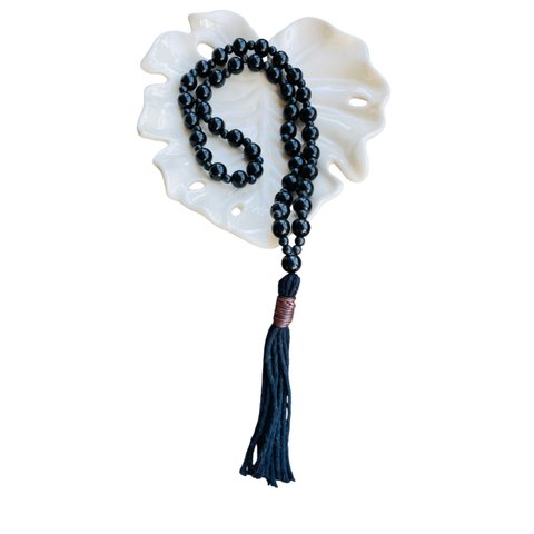 Colar Decorativo Mesa Preto Modelo Camila