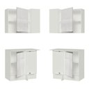 Ver imagem 7 de Kit Canto Madesa Smart 2 Portas E Nicho