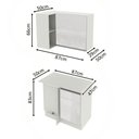 Ver imagem 2 de Kit Canto Madesa Smart 2 Portas E Nicho