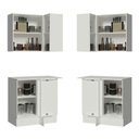 Ver imagem 5 de Kit Canto Madesa Smart 2 Portas E Nicho